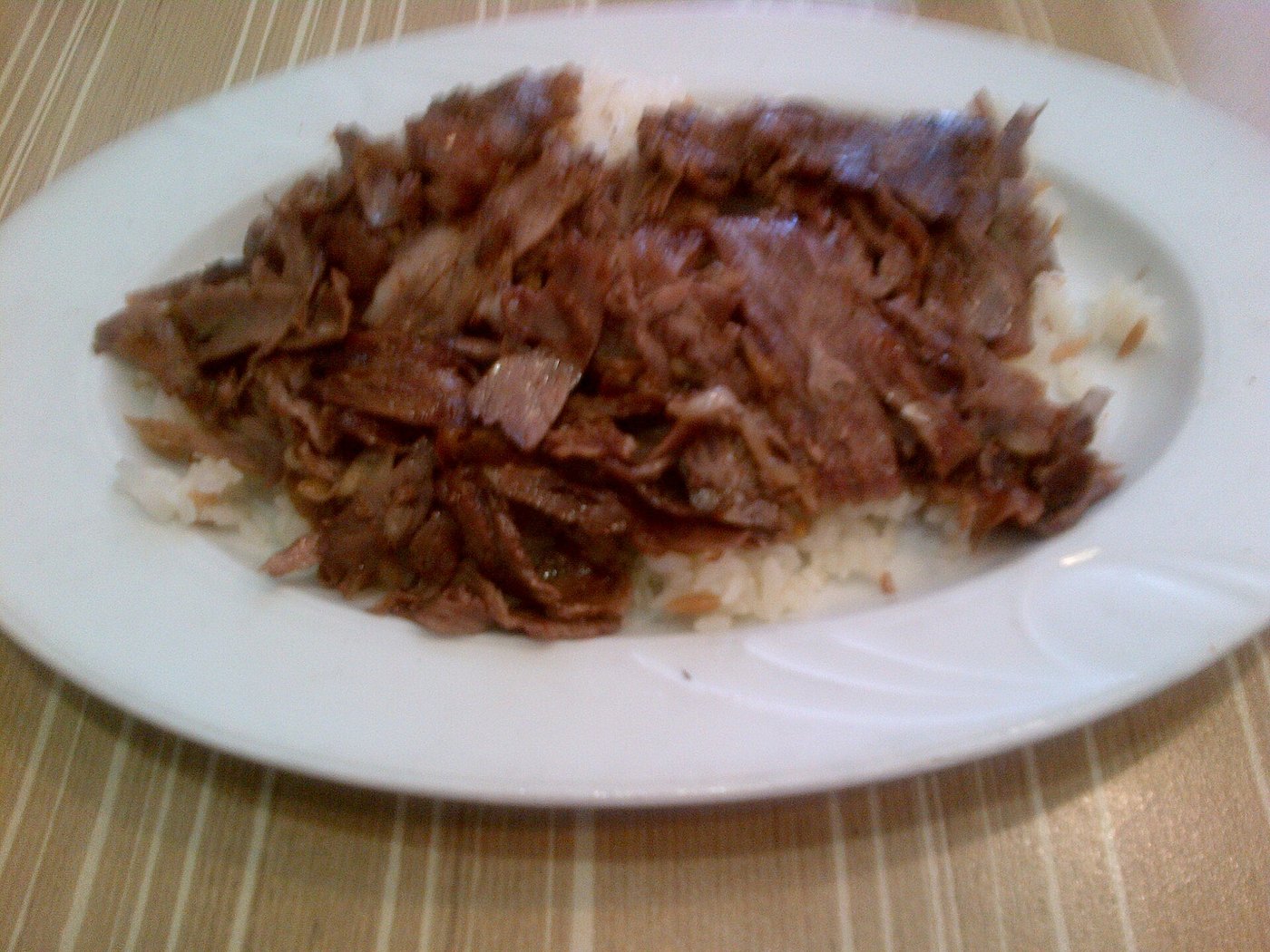 Pilav Üstü Et Döner